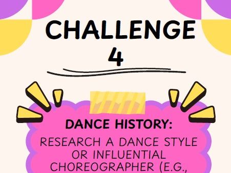 Dance Challenge Activities/ Display