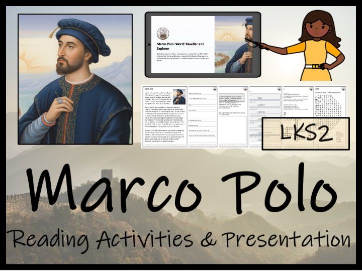 Marco Polo Reading Comprehension Activities | Year 3 or Year 4