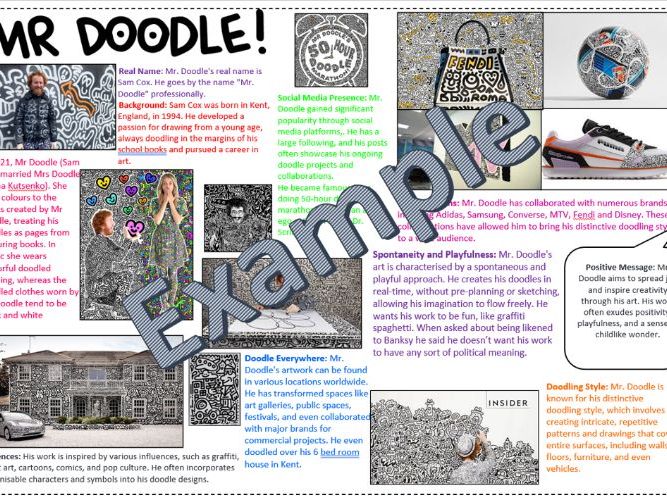 Mr Doodle Knowledge Organiser