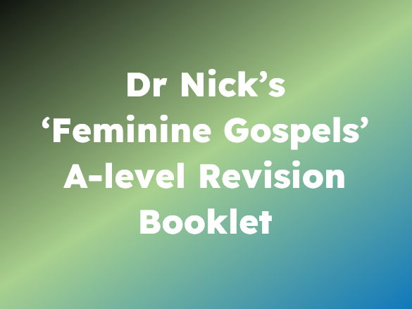 'Feminine Gospels' revision booklet