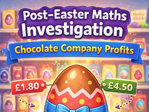 Post-Easter Maths Investigation: How Much Profit Do Chocolate Companies Make? (Year 5/6)
