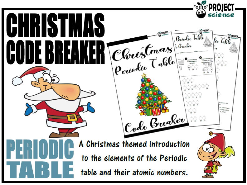 Periodic Table Christmas Code Breaker
