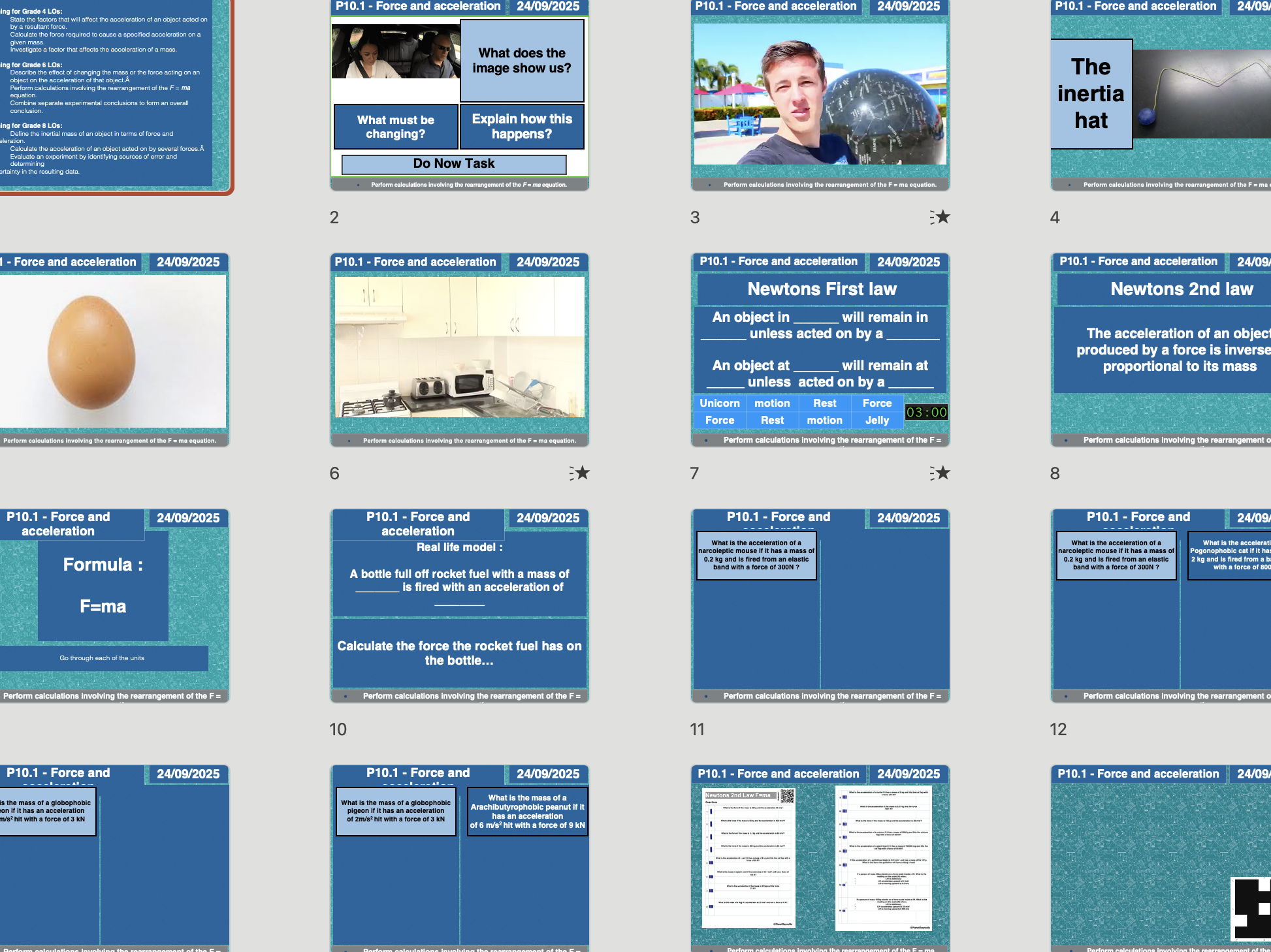 AQA Physics P10 Forces and Motion – Full Topic Bundle (Updated 2025 | 8 Lessons + Worksheets + Assessment + AI Feedback)