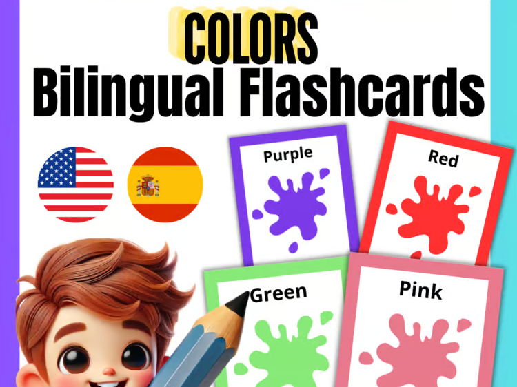 Bilingual Color Posters in English and Spanish