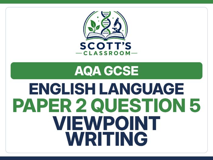 AQA English Language Paper 2 Q5 Workbook