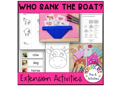Who Sank the Boat Activities