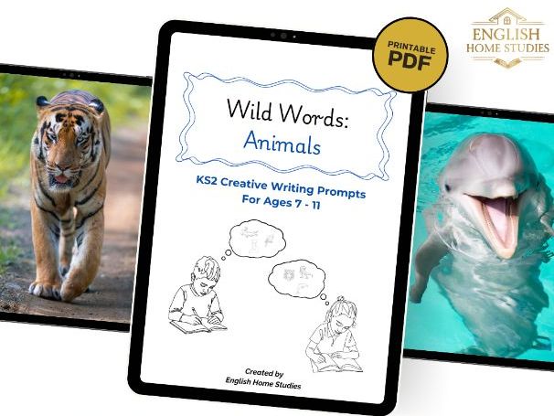 Wild Words (Animals): KS2 Creative Writing Prompts For Ages 7 - 11