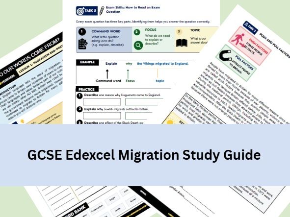 GCSE Edexcel History Migration Study Guide