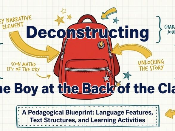 The Boy at the Back of the Class Novel Analysis Mini: Theme Character Language