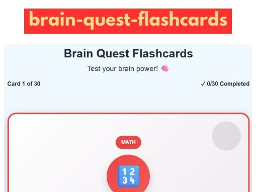 The Brain Quest Flashcards