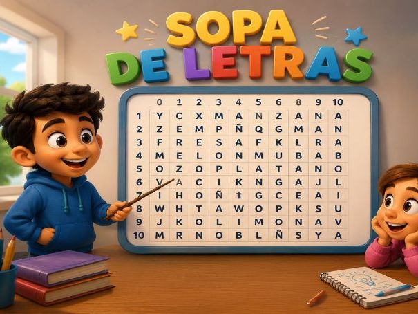 SOPA DE LETRAS LAS ASIGNATURAS