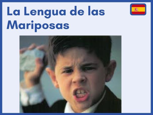 La lengua de las mariposas - worksheet