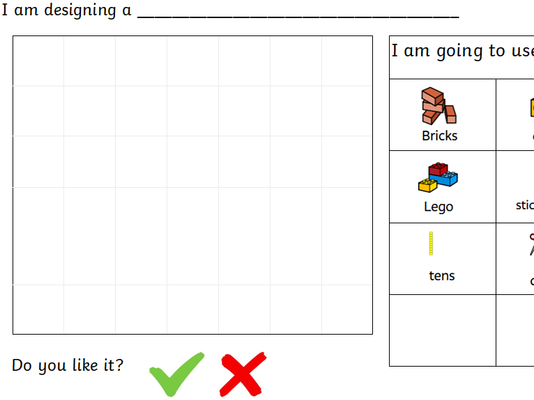 Construction Planning Sheet