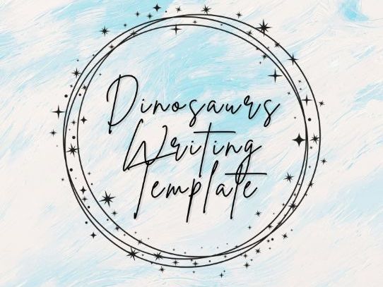 Dinosaurs Writing Template