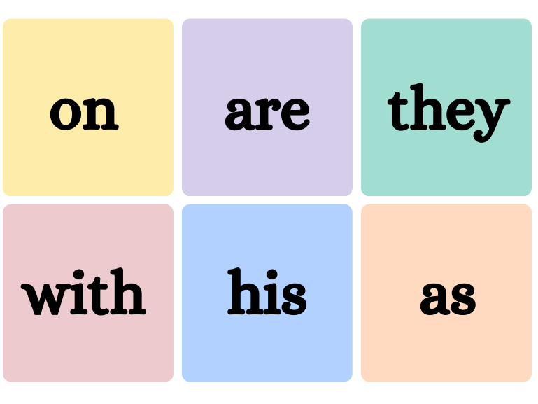 The Essential Sight Word Starter Pack: Fry's First 100 Words
