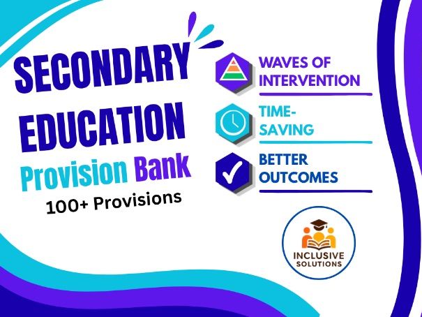 Secondary SEND Provision Bank