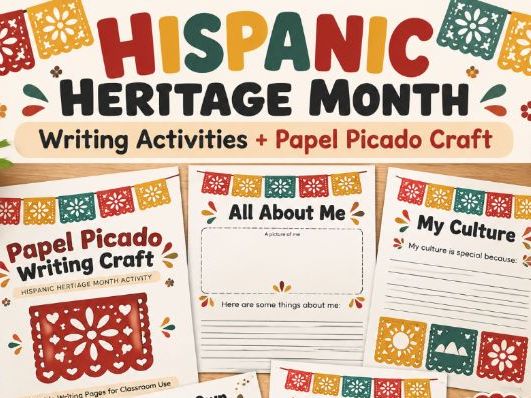 Hispanic Heritage Month Writing Activities