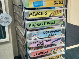 Stationery Tray Labels – Classroom Organisation Resource