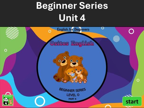 Beginner ESL Lesson: Unit 4