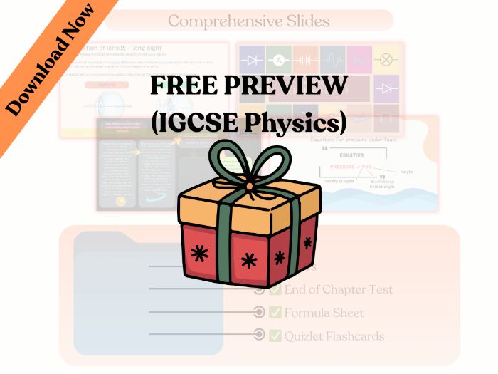 IGCSE Physics Free Preview - Chapter 1