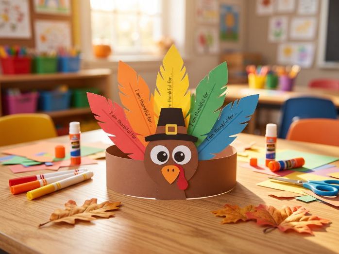 Thanksgiving Turkey Headband
