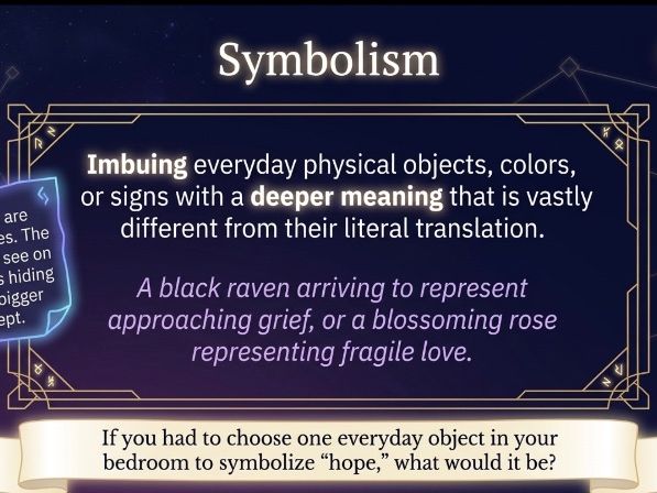 Poetry Terminology Classroom Posters | Mystical Magic Theme | 15 A4 Landscape