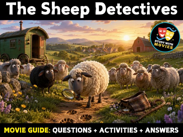 The Sheep Detectives (2026) Movie Guide - Questions & Activities with Answers