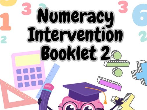Multiplication and division booklet
