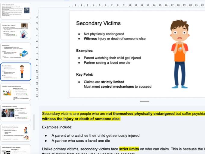 Negligence Tort Law – Complete Lesson Set / PowerPoint Resource (WJEC/AQA/OCR)