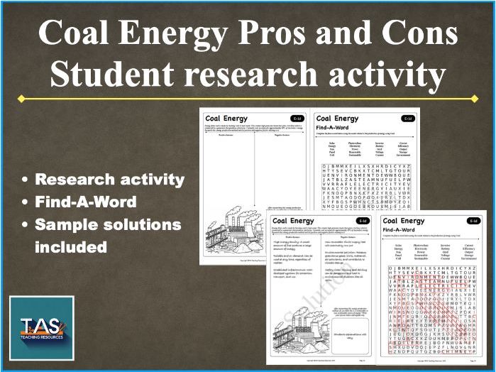 Coal Energy Research Task