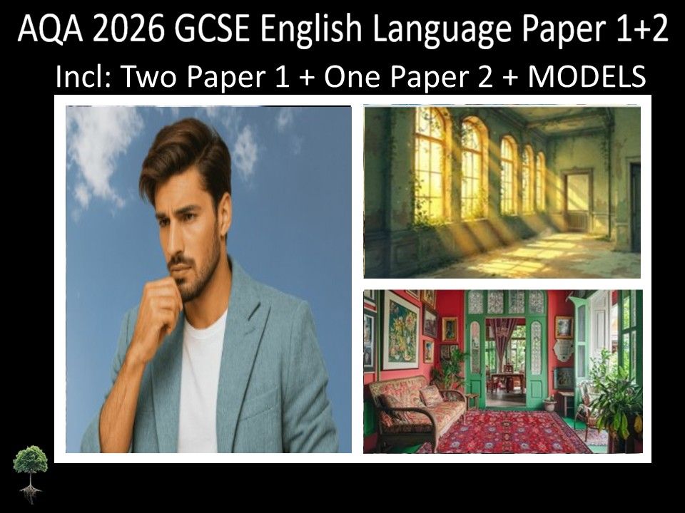 Three AQA 2026 GCSE English Language Paper 1 & 2 Mocks | Models