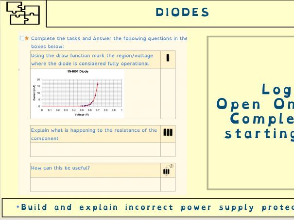 GCSE Electronics – Applications of Diodes: Lesson 3