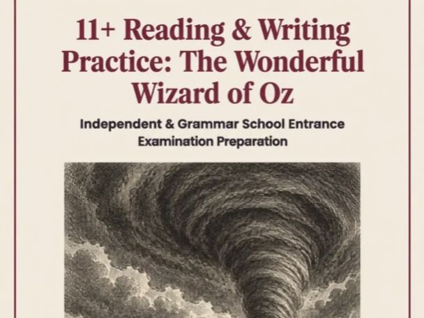 11+ Exam Practice: Wizard of Oz - Workbook