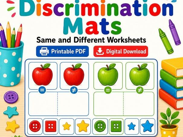 Visual Discrimination Mats
