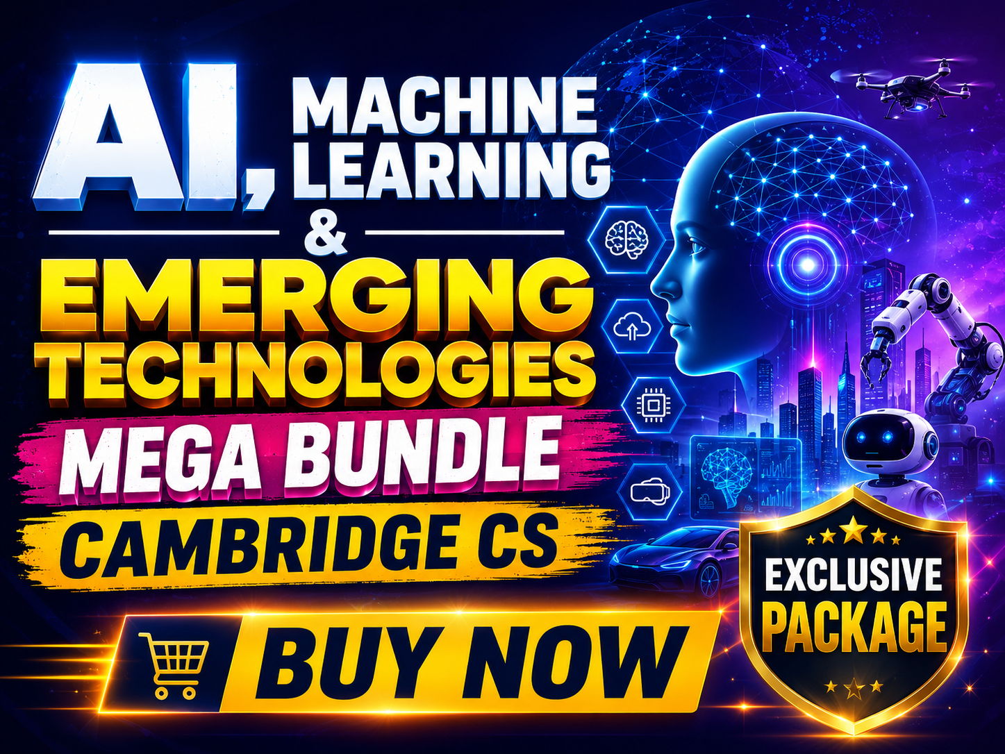 AI, Machine Learning & Emerging Technologies Mega Bundle | Cambridge CS