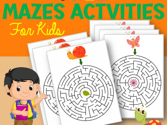 Exciting Mazes Activities for Kids