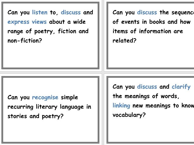 Poster homework year 2 picture