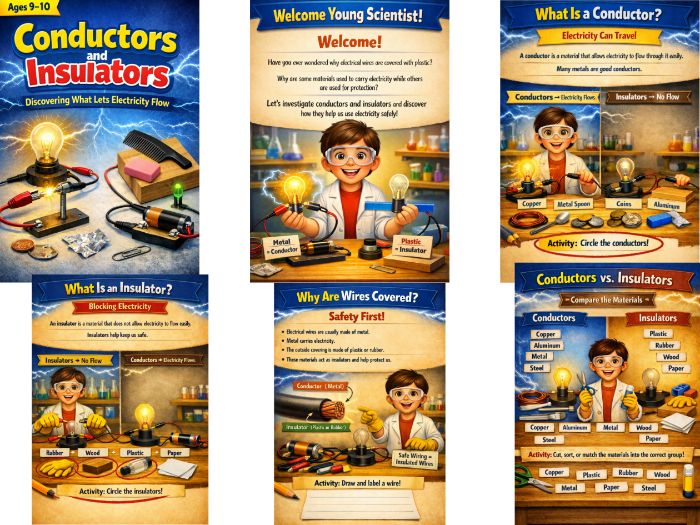 Conductors and Insulators | Exploring Materials That Carry Electricity