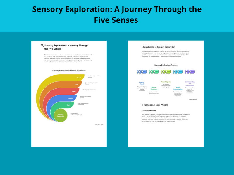 A Journey Through the Five Senses