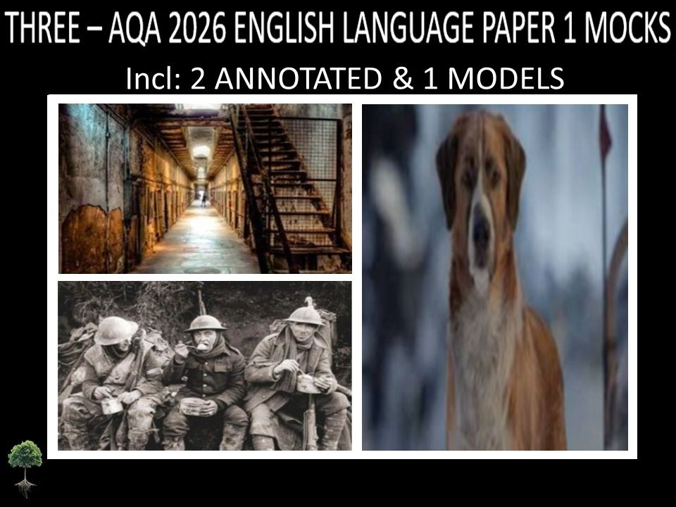 THREE - AQA PAPER 1 |2026 FULL MOCKS |ANNOTATED | MODELS