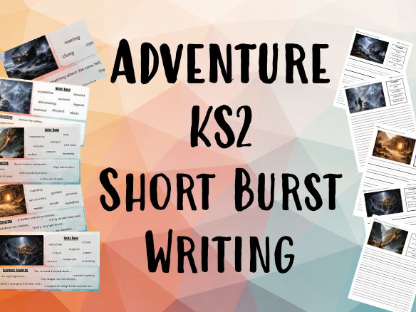 KS2 Short Burst Writing - Adventure Pack