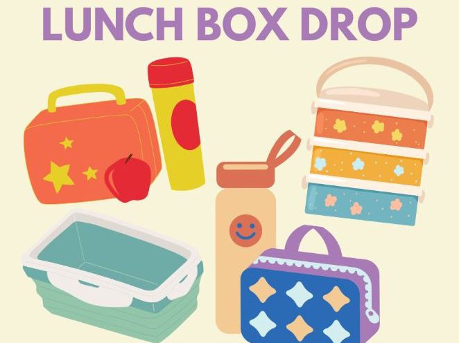 Classroom Poster: Lunch Box Drop