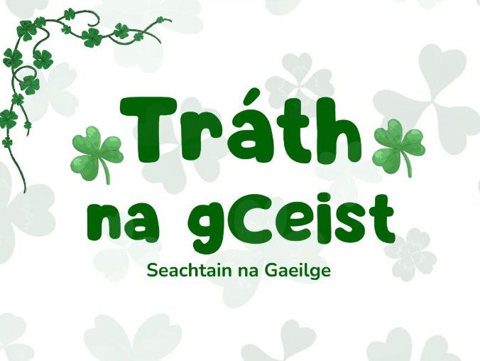 Seachtain na Gaeilge Tráth na gCeist template