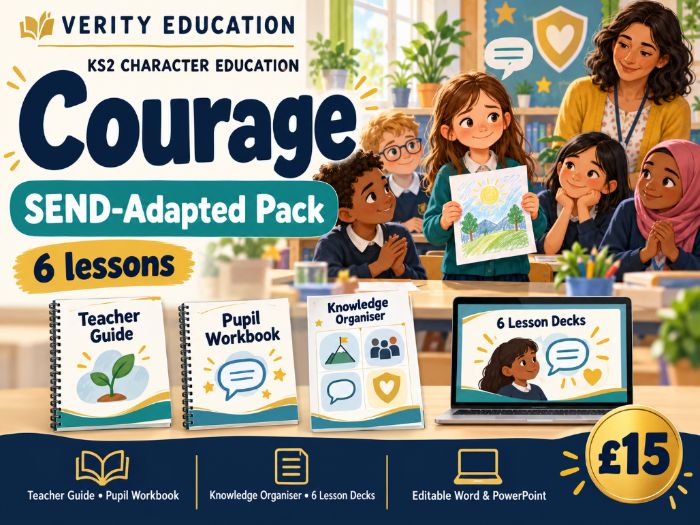 KS2 Character Education: Courage — SEND-Adapted Pack