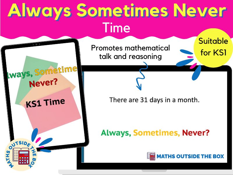 Always Sometimes Never - Time (KS1)