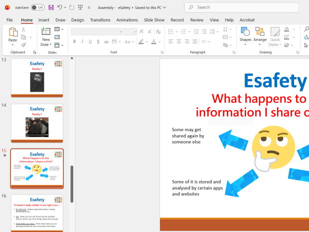 E-Safety - Using the Internet Safely | Assembly Resource | KS2 and KS3