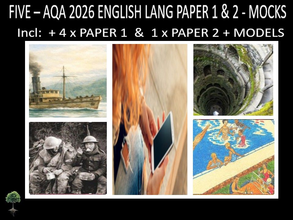 FIVE - AQA PAPER 1 & 2 | 2026 FULL MOCKS | MODELS