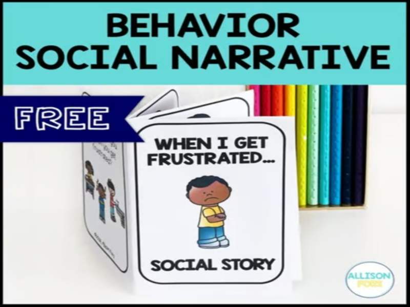 Behavior Emotional Regulation Social Narrative - Back to School