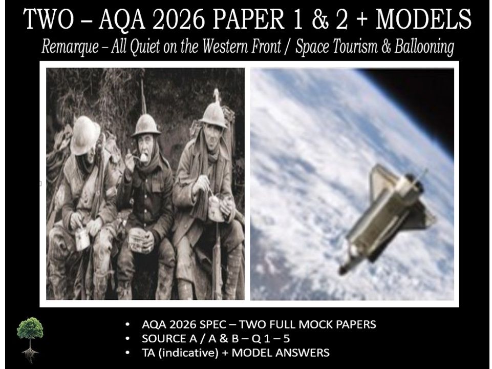 TWO - PAPER 1 & 2 | 2026 FULL MOCKS | MODELS