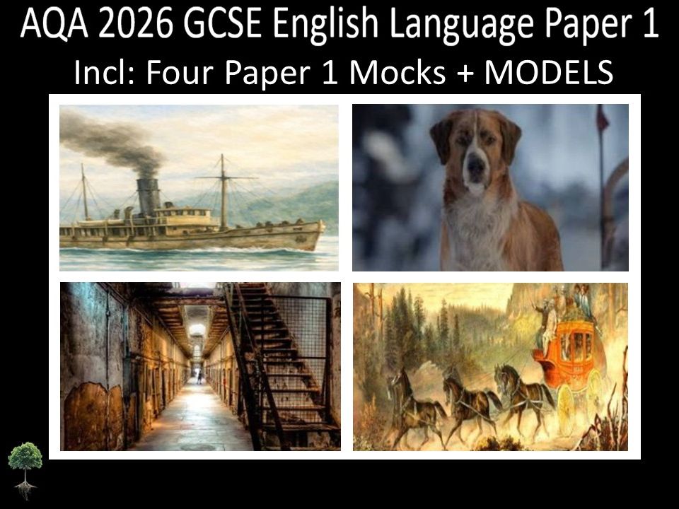 Four AQA 2026 GCSE English Language Paper 1 Mocks | Models
